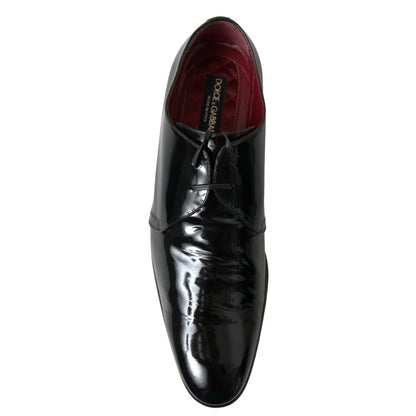 Sleek Italian Patent Leather Dress Shoes by Dolce & Gabbana
