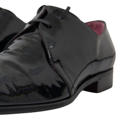 Sleek Italian Patent Leather Dress Shoes by Dolce & Gabbana