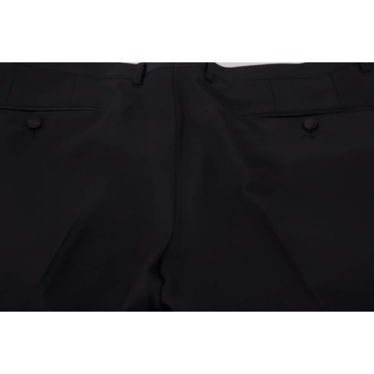 Sleek Italian Style Dolce Gabbana Slim Fit Dress Trousers &