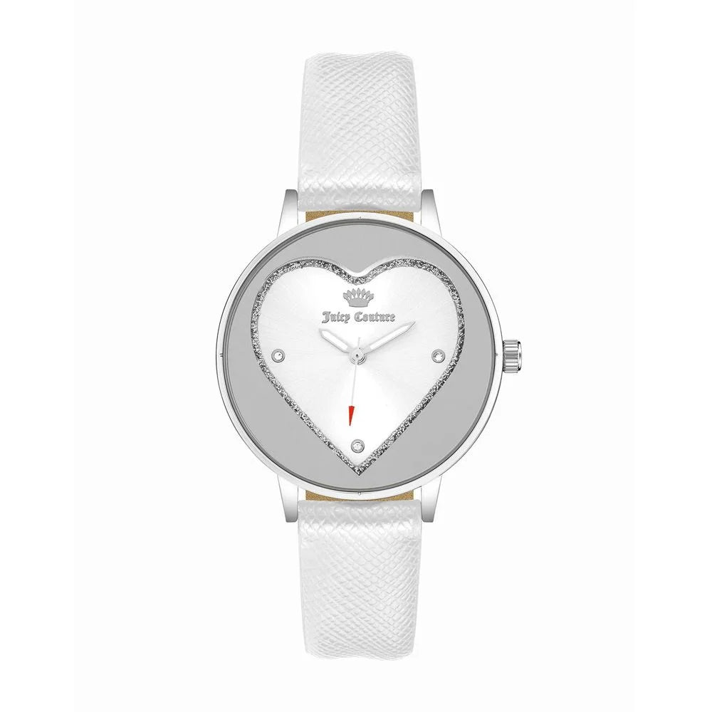 Sleek Silver Quartz Watch for Fashion and Clothing Lovers Juicy Couture