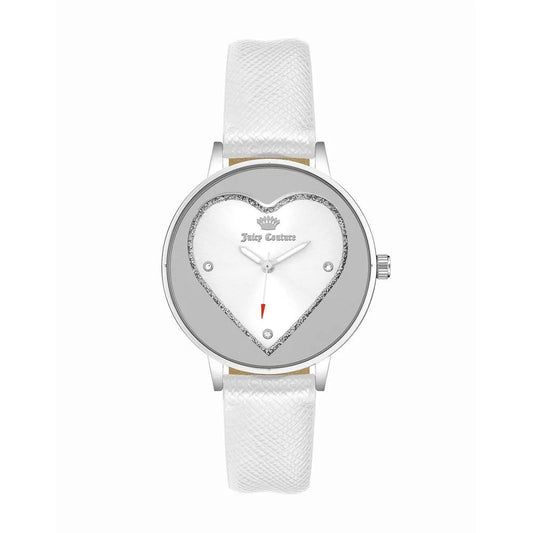 Sleek Silver Quartz Watch for Fashion and Clothing Lovers Juicy Couture