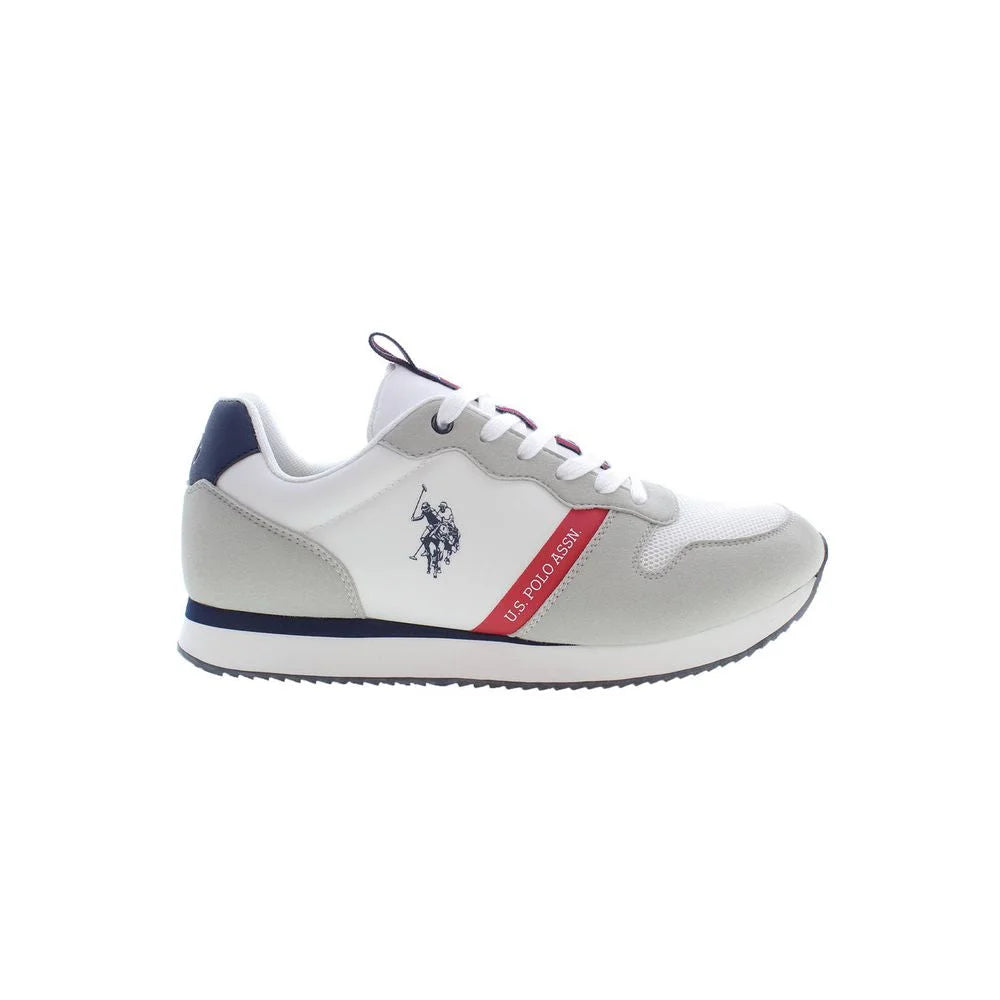 Sleek Style White Polyester Men Sneaker by U.S. POLO ASSN ASSN.