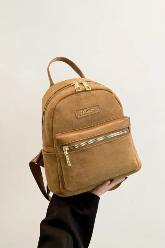 Trendsi Bags Shoulder Bag Design - Chic Small Suede Exudes Dress Elegance