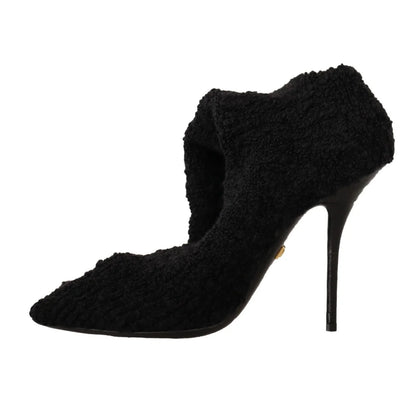 Spellbinding Dolce & Gabbana Black Magic Stretch Sock Boots