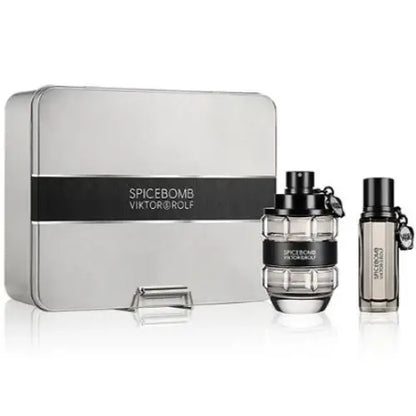 Unleash Confidence with Spicebomb Gift Set Eau De Toilette Spray Men’s Sets Viktor & Rolf