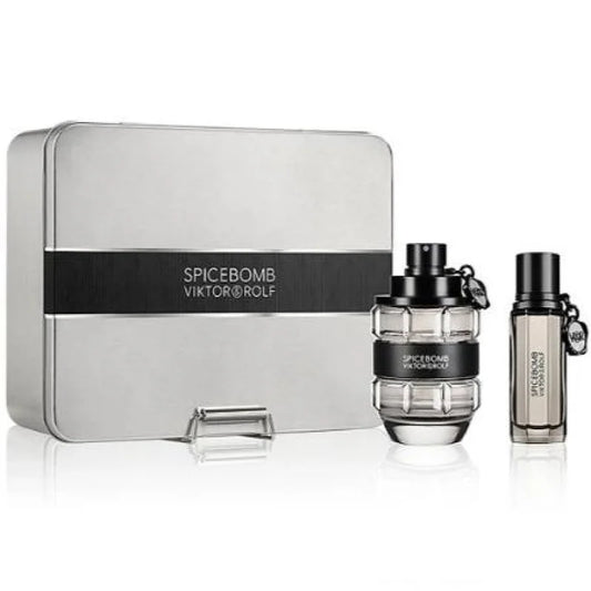 Spicebomb Manly Scent Grenade Shaped Bottle Toilette Spray Set Men’s Gift Sets Viktor & Rolf