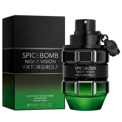 Ignite Your Senses with Spicebomb Night Vision Eau de Toilette Men’s Cologne Viktor & Rolf