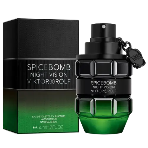 Ignite Your Senses with Spicebomb Night Vision Eau de Toilette Men’s Cologne Viktor & Rolf