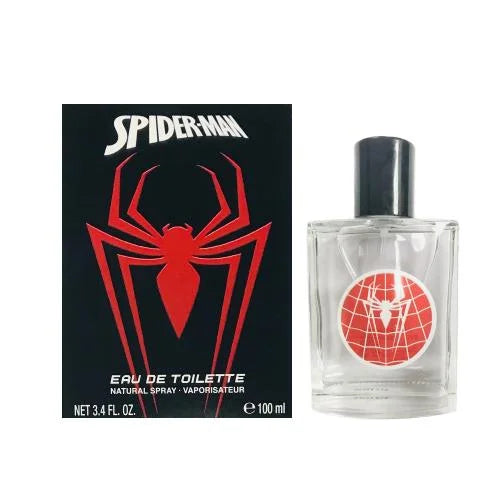 Spiderman Black Cologne for Men Bold Citrus Perfume in Sleek Bottle Men’s Marvel
