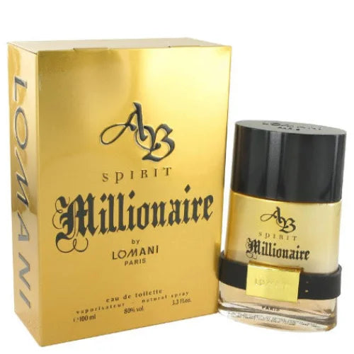 Spirit Millionaire Eau Cologne for Men by Lomani Woody and Sophisticated Scent Men’s
