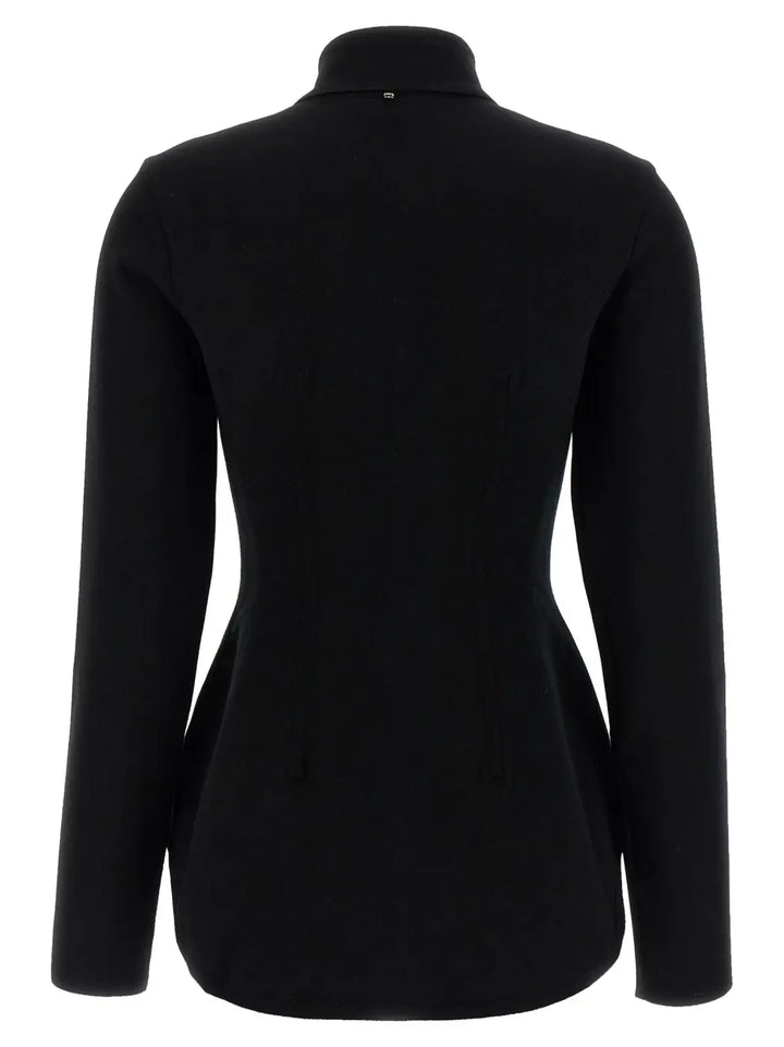 Sportmax Black Viscose Blouse