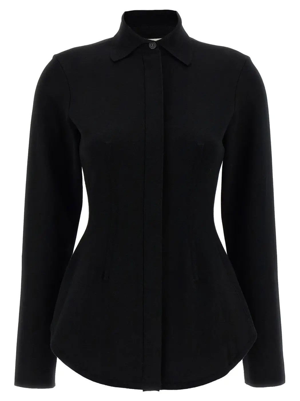 Sportmax Black Viscose Blouse