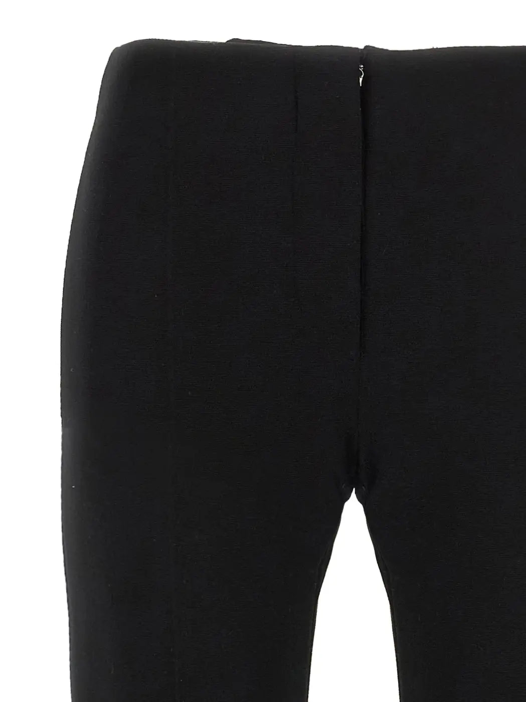 Sportmax Black Viscose Casual Pants