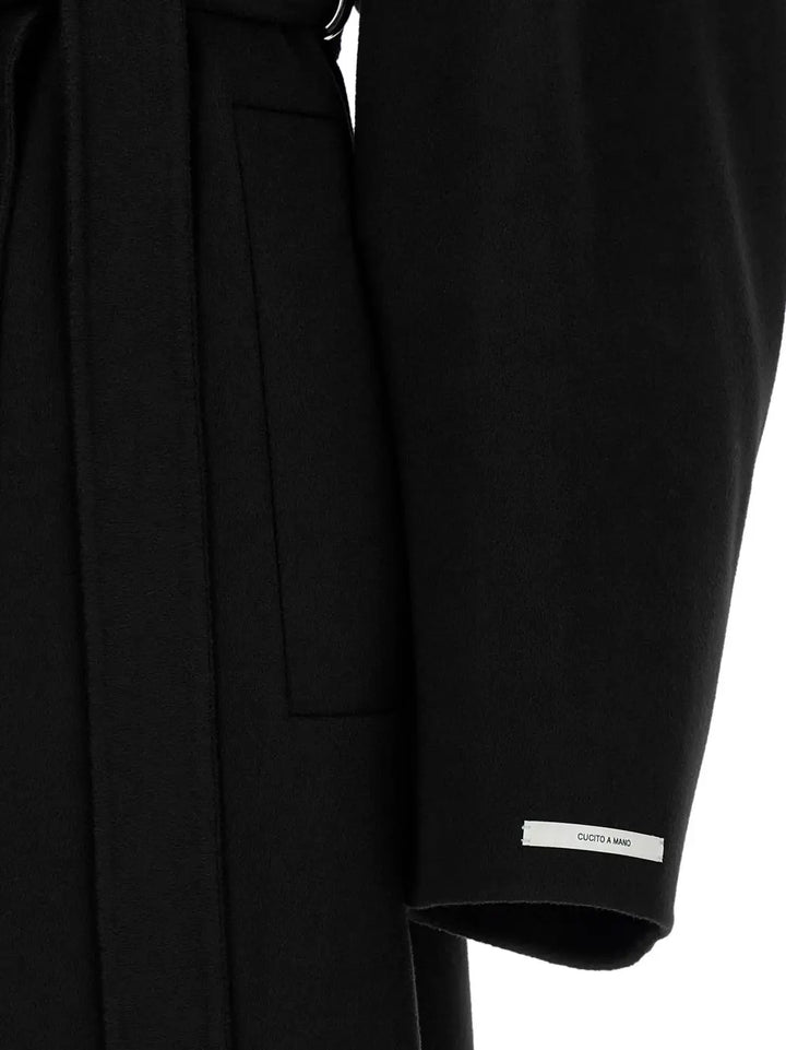 Sportmax Black Wool Coat