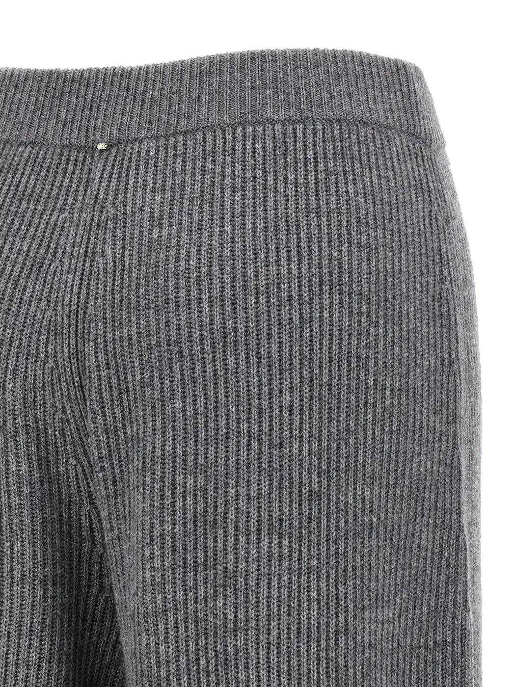 Sportmax Gray Wool Casual Pants