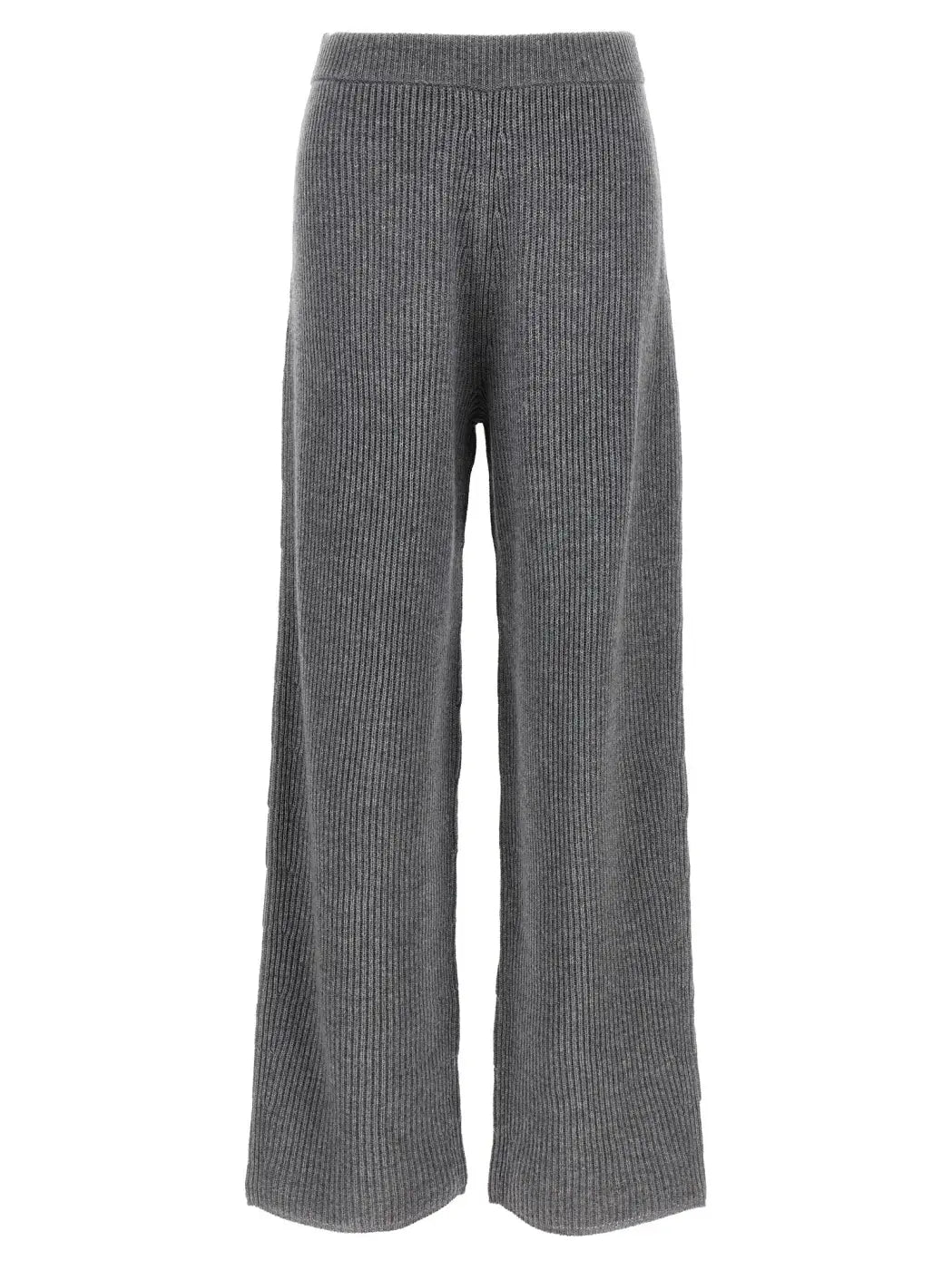 Sportmax Gray Wool Casual Pants
