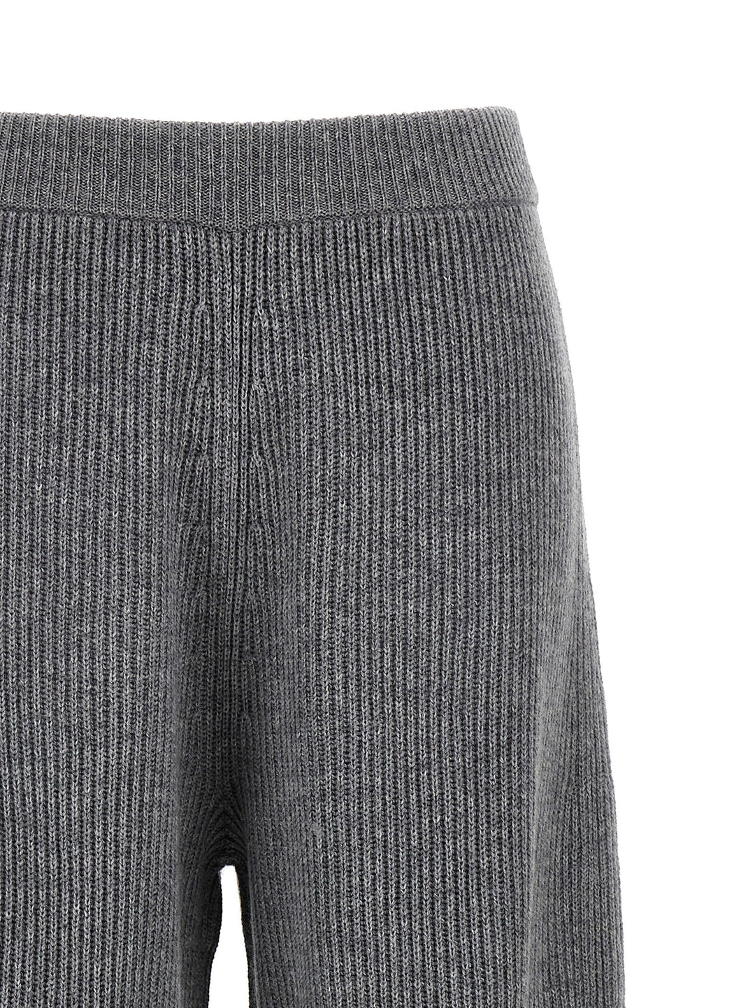 Sportmax Gray Wool Casual Pants
