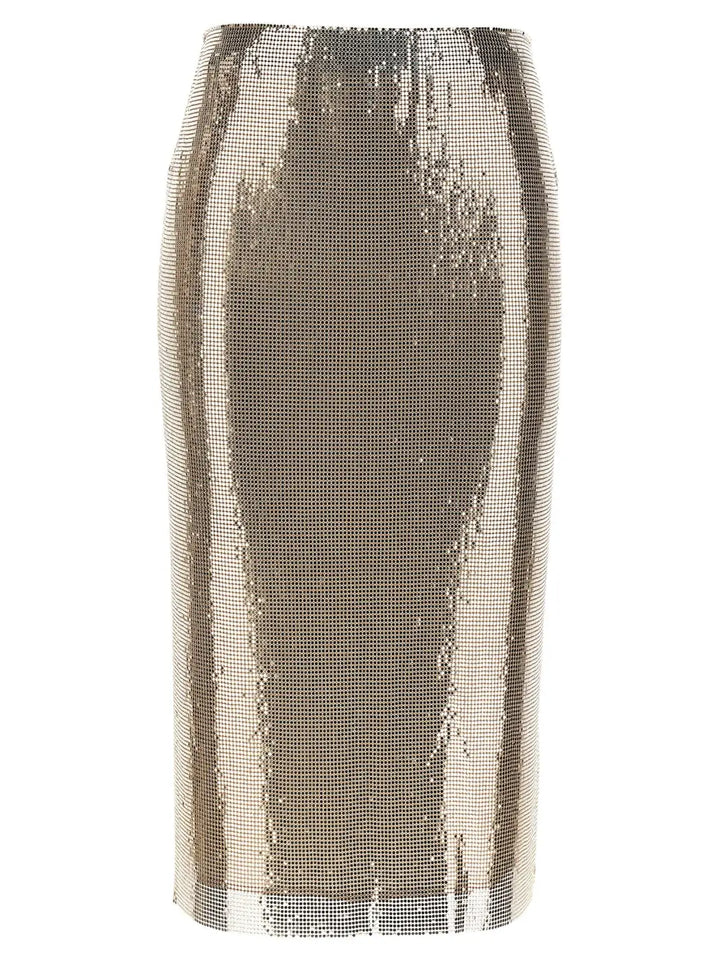 Sportmax Multicolor Polyester Midi Skirt