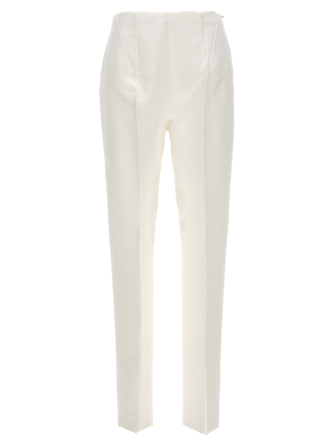 Sportmax White Acetate Dress Pants