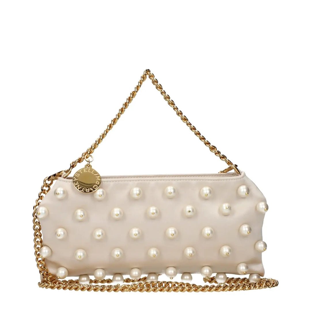 Stella Mccartney Beige Fabric Handbag