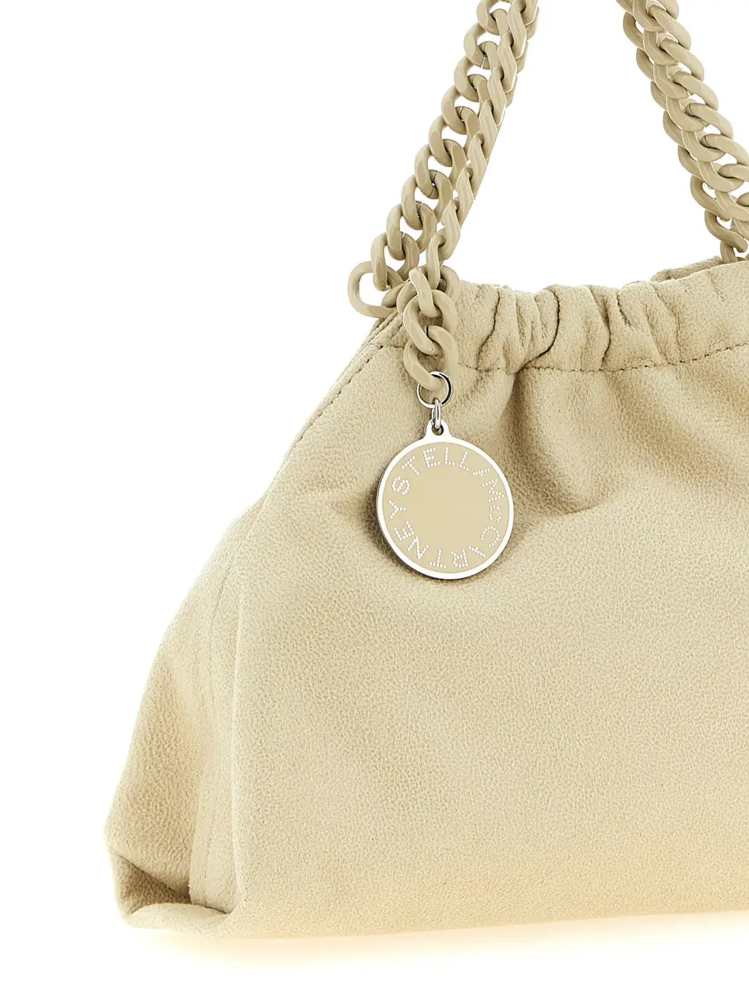 Stella Mccartney Beige Polyester Shoulder Bag