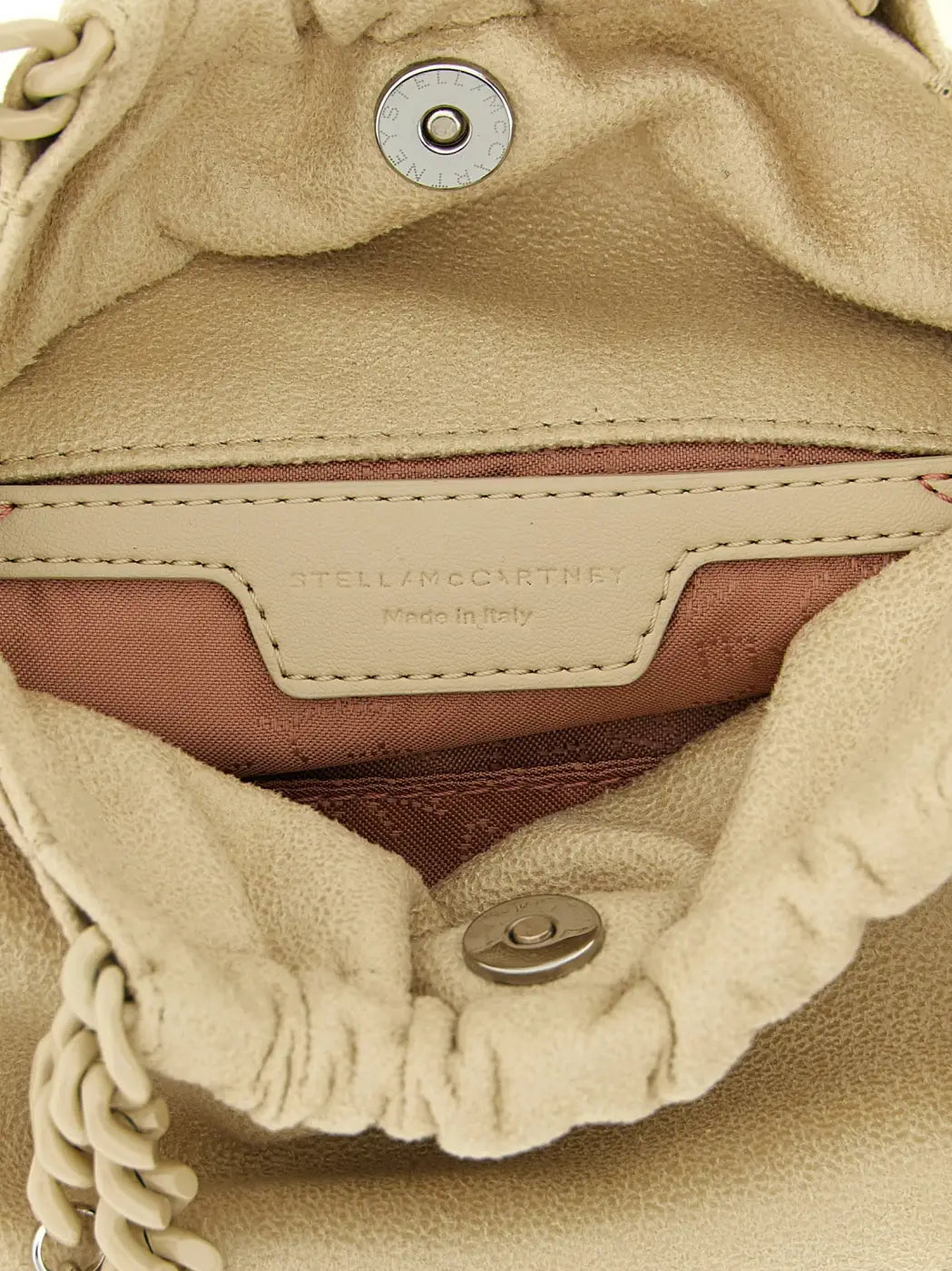 Stella Mccartney Beige Polyester Shoulder Bag