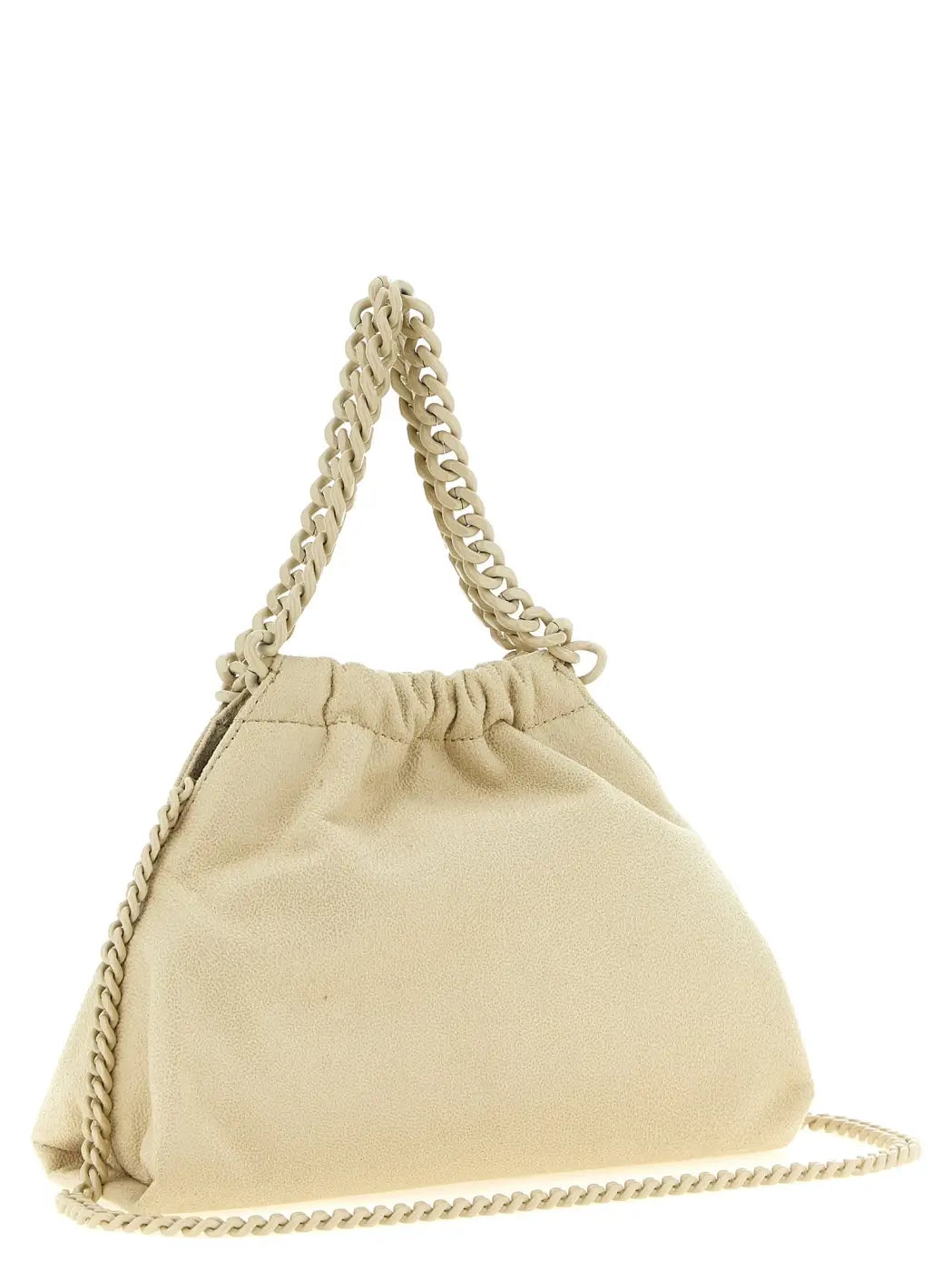 Stella Mccartney Beige Polyester Shoulder Bag