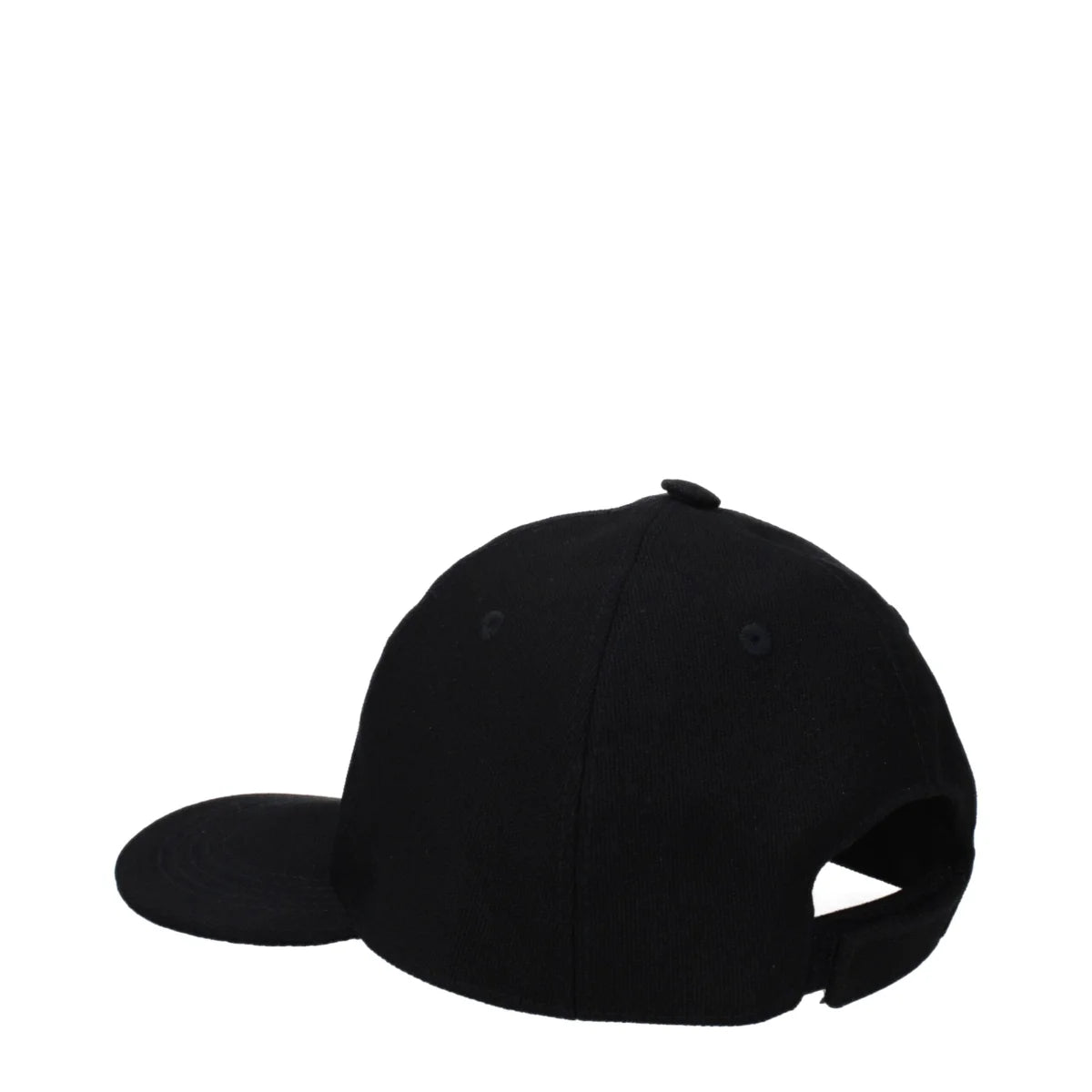 Stella McCartney Black Hat with Front Logo Code F83003 Cotton
