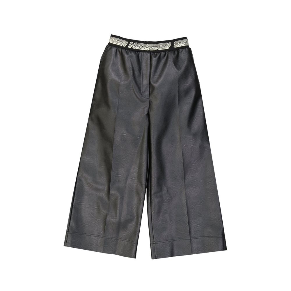 Stella Mccartney Black Leather Pants