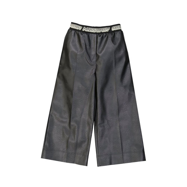 Stella Mccartney Black Leather Pants