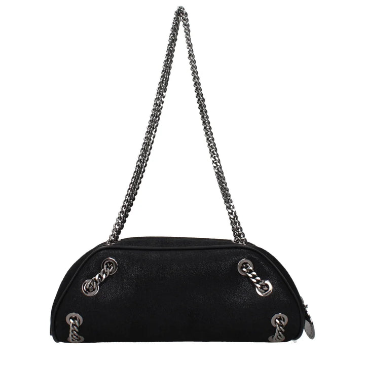 Stella McCartney Black Leather Shoulder Bag