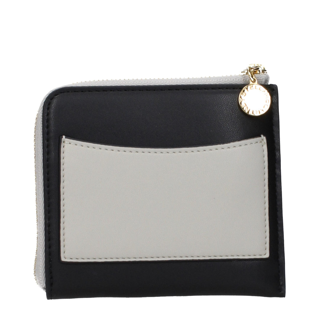 Stella Mccartney Black Leather Wallet