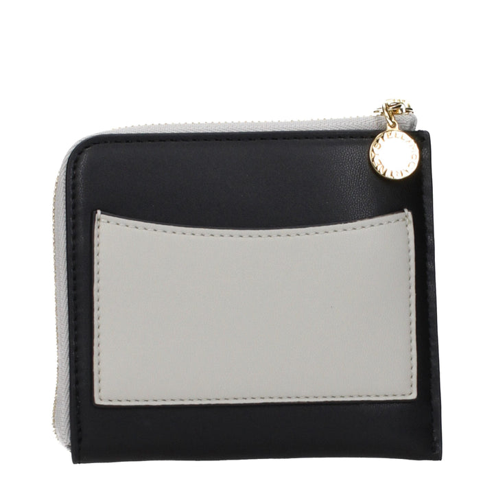 Stella Mccartney Black Leather Wallet