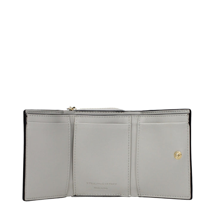 Stella Mccartney Black Leather Wallet
