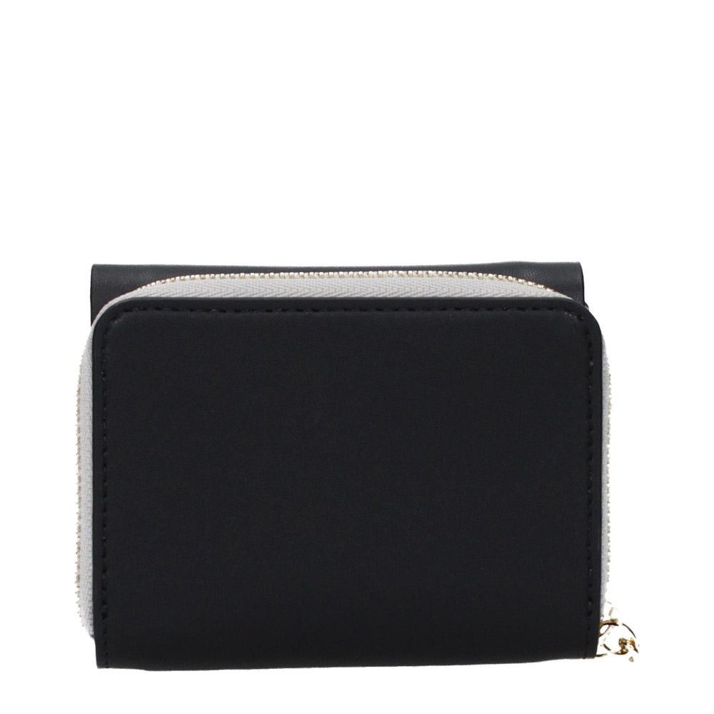 Stella Mccartney Black Leather Wallet