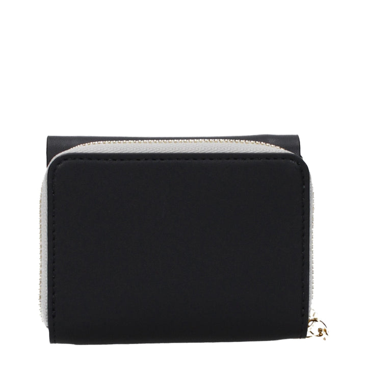 Stella Mccartney Black Leather Wallet