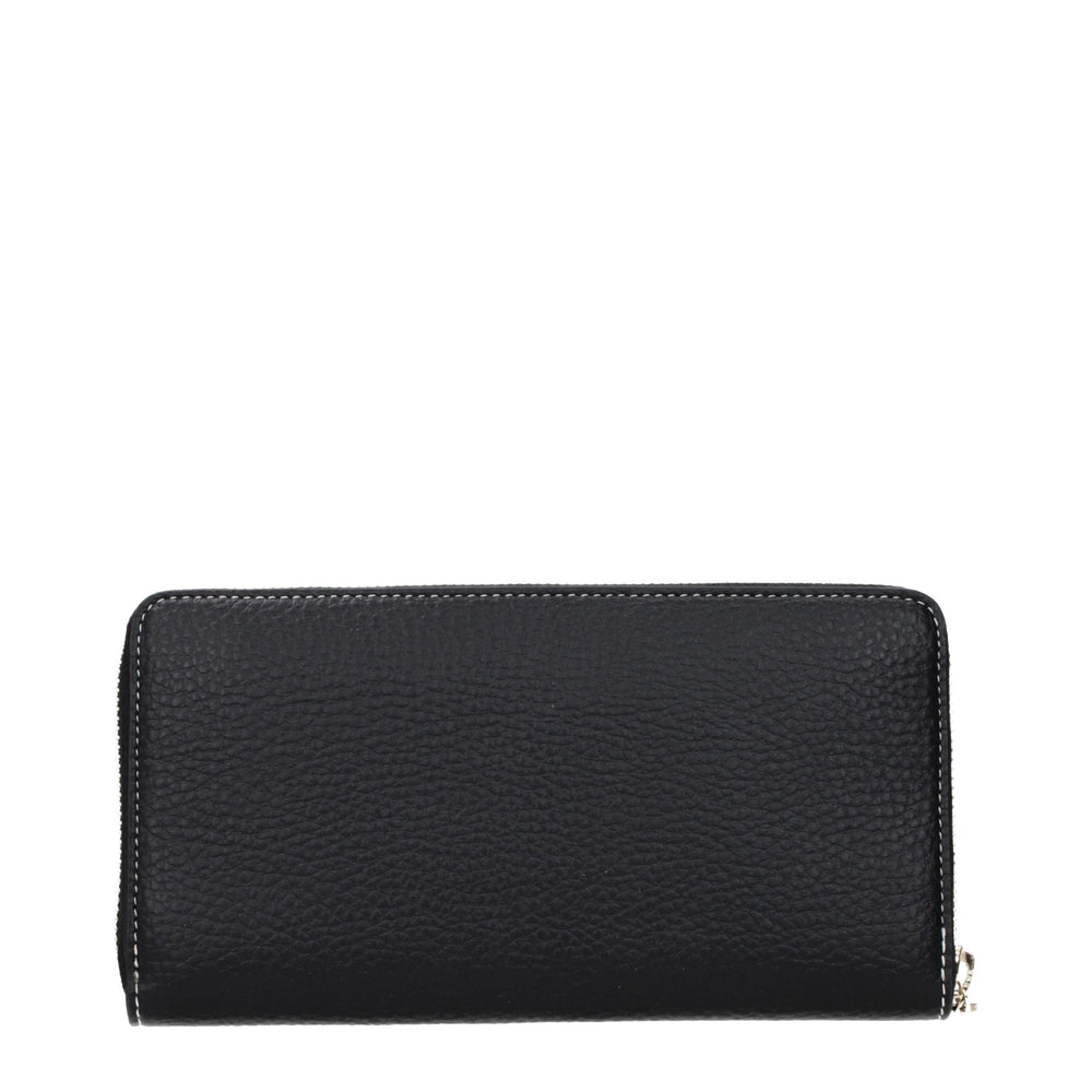 Stella Mccartney Black Leather Wallet