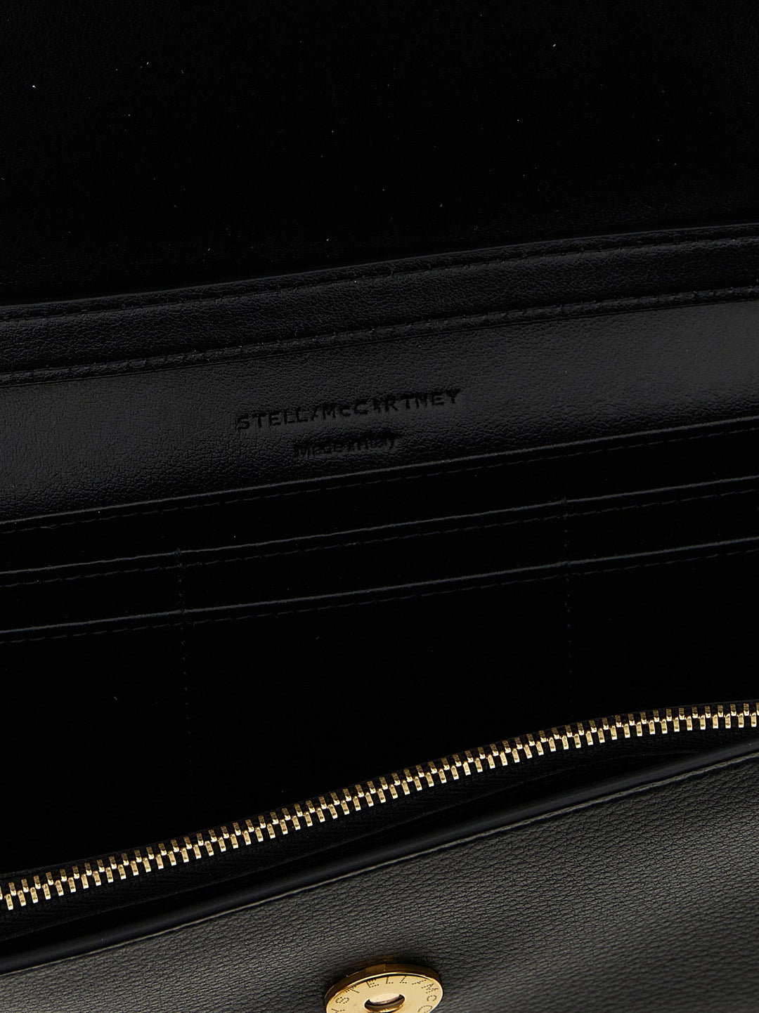 Stella Mccartney Black Polyamide Cardholder