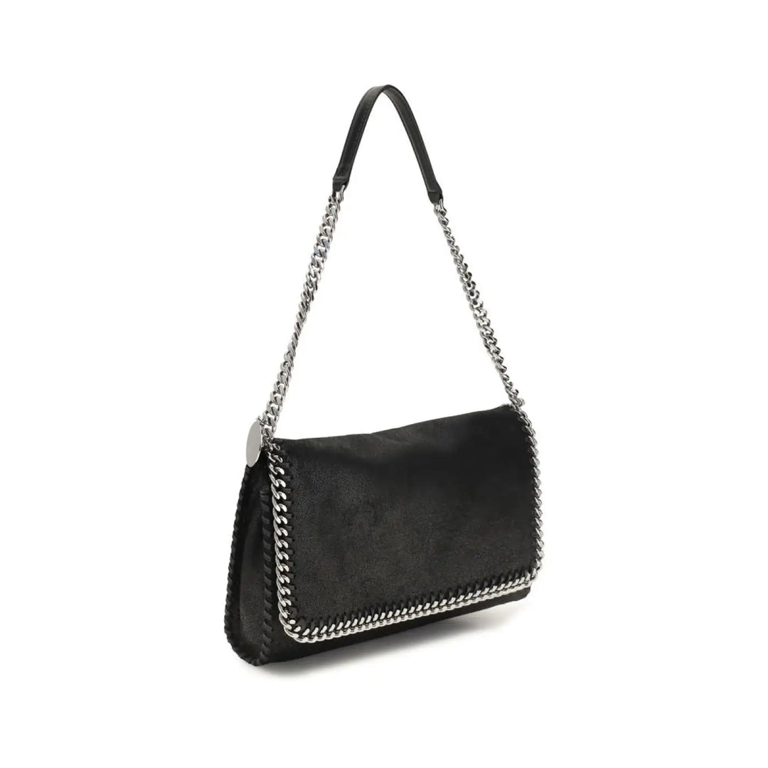Stella Mccartney Black Polyester Shoulder Bag