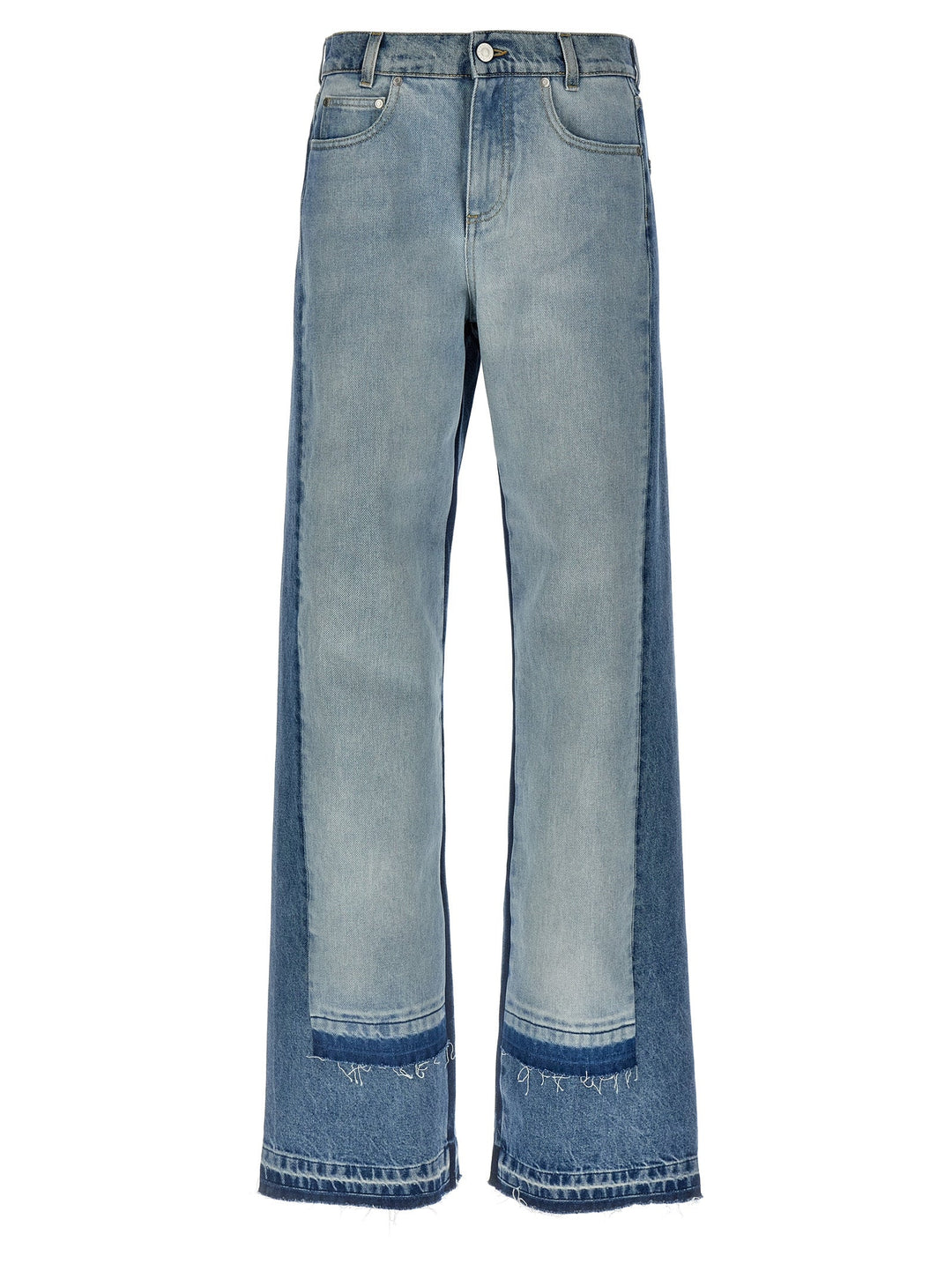 Stella Mccartney Blue Cotton Jeans Denim