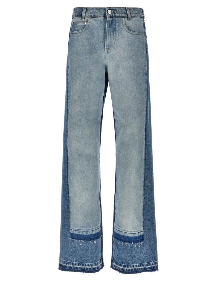 Stella Mccartney Blue Cotton Jeans Denim