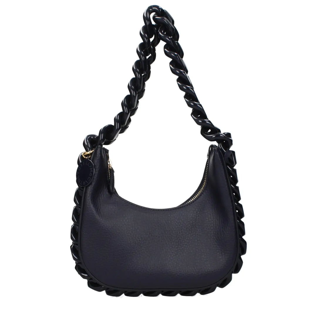 Stella McCartney Blue Leather Shoulder Bag