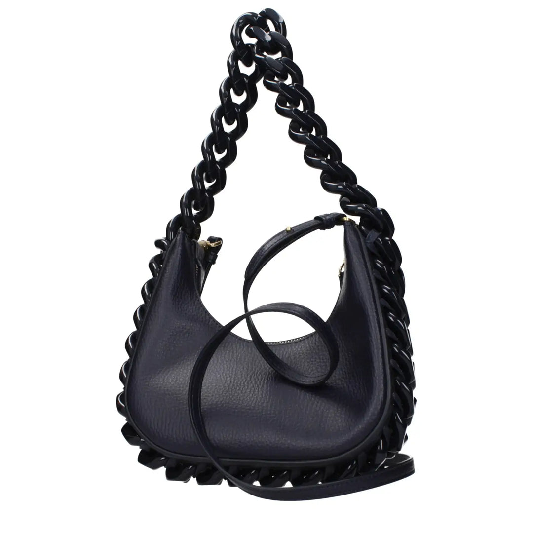 Stella McCartney Blue Leather Shoulder Bag
