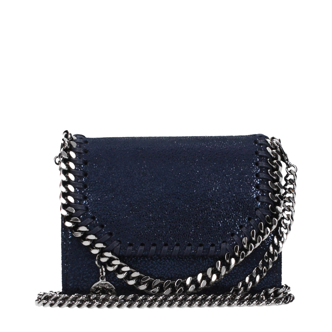 Stella Mccartney Blue Leather Wallet
