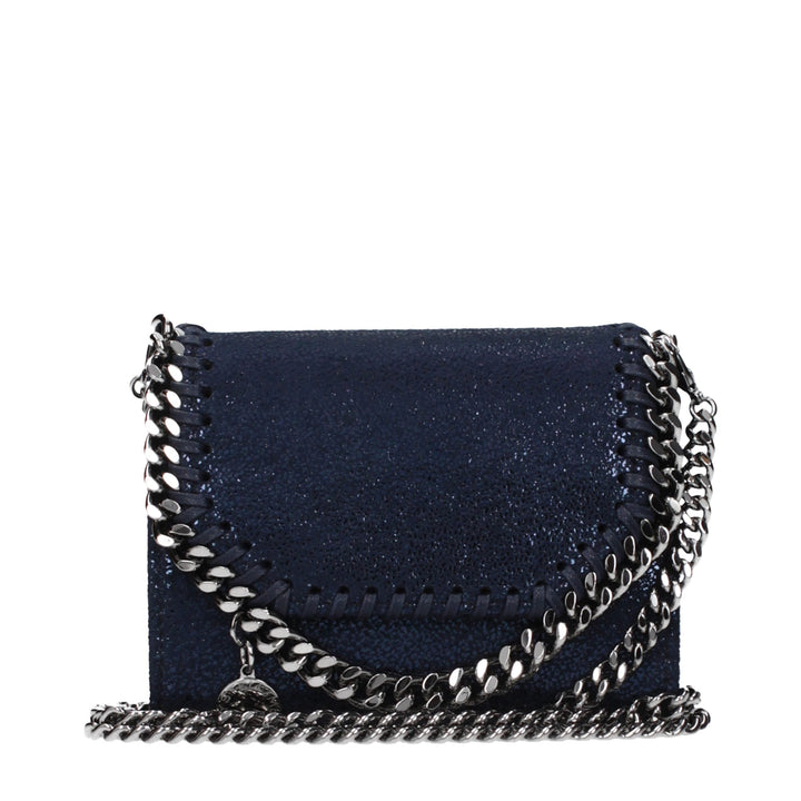 Stella Mccartney Blue Leather Wallet