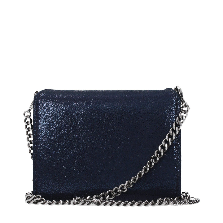 Stella Mccartney Blue Leather Wallet