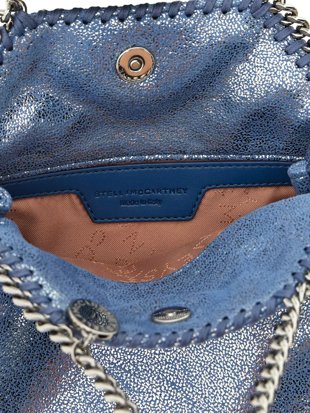 Stella Mccartney Blue Polyester Handbag