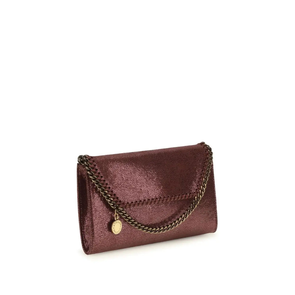 Stella Mccartney Bordeaux Vegan Leather Shoulder Bag
