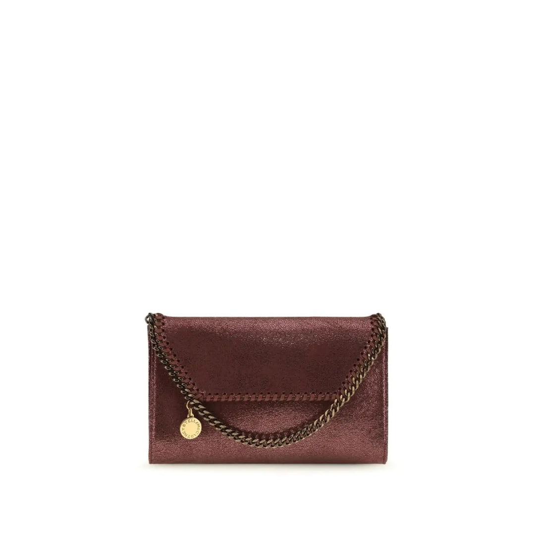 Stella Mccartney Bordeaux Vegan Leather Shoulder Bag