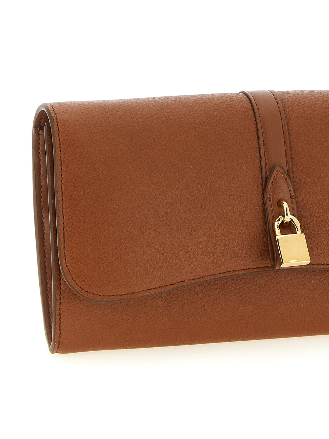 Stella Mccartney Brown Polyamide Cardholder